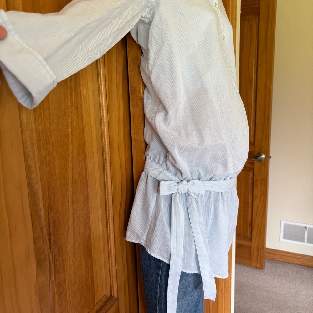 Gap maternity cotton blouse - Picture 4 of 8
